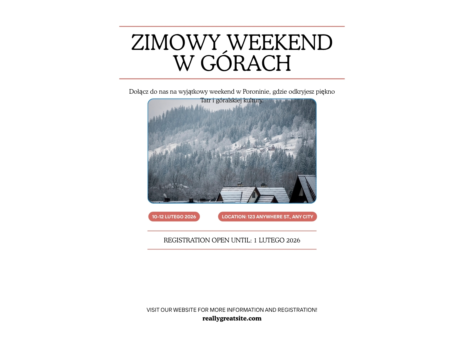 Weekend w górach blisko Zakopanego – krótki pobyt w Poroninie